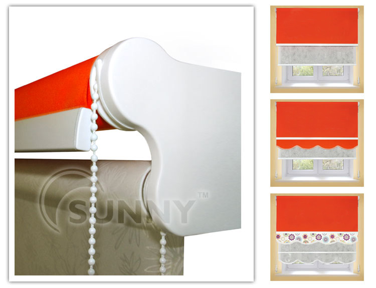 двойные рулонные шторы