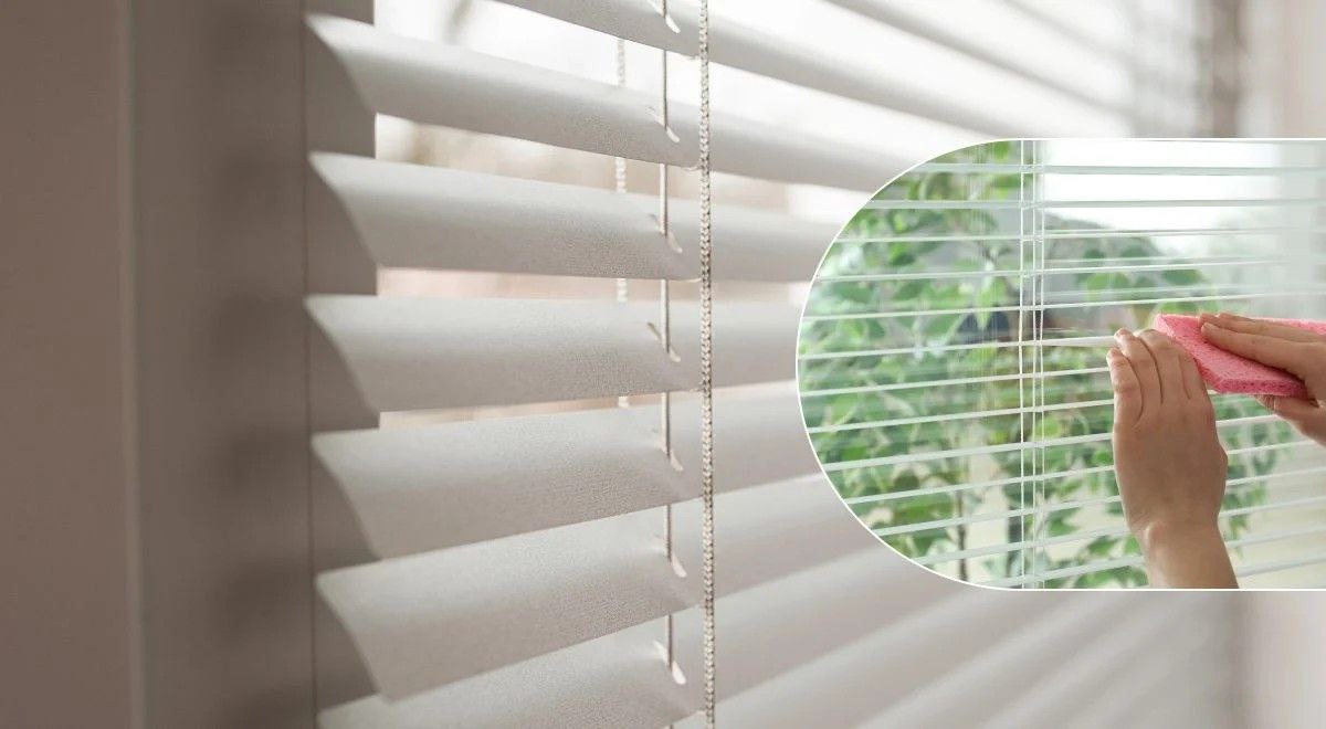 Как помыть жалюзи